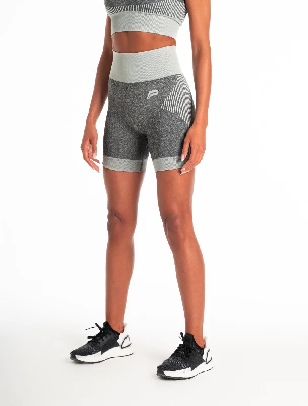 ADAPT Seamless Shorts - Light Grey