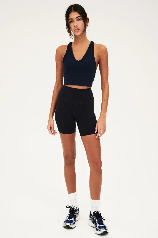 Airweight High Waist Short - Indigo