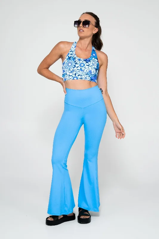 Aqua Comfy Cotton - High Waisted Bells