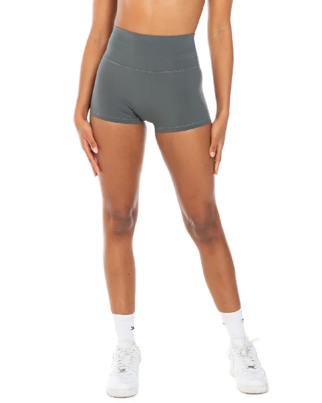 Aura SF Micro Shorts - Cloud Grey