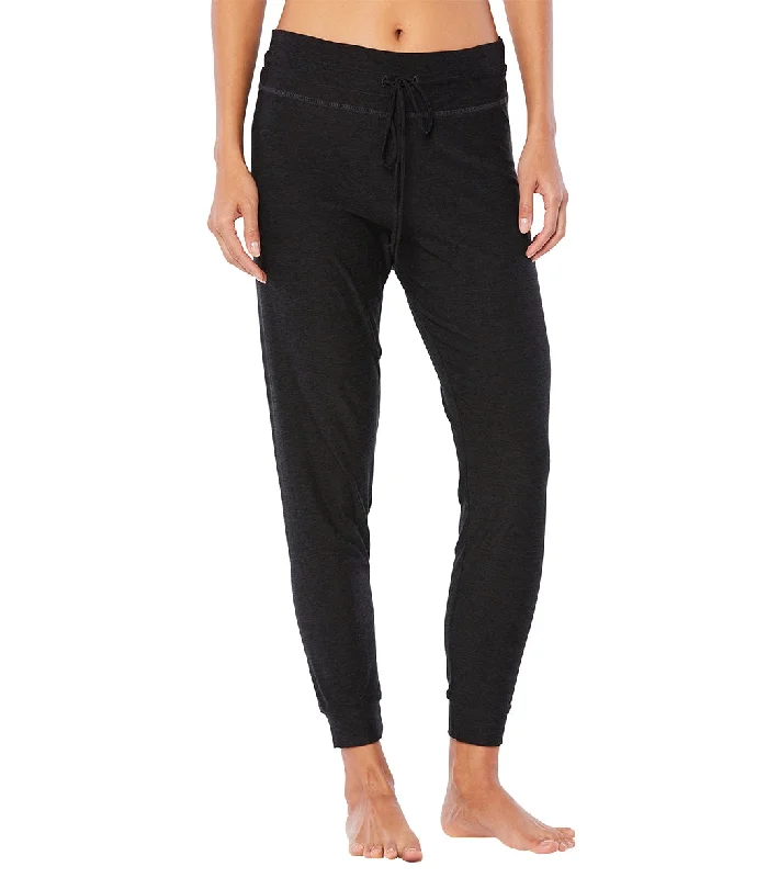 Beyond Yoga Lounge Around Midi Yoga Joggers Darkest Night