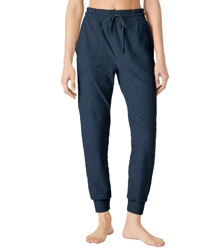 Beyond Yoga Spacedye Commuter Midi Joggers Nocturnal Navy