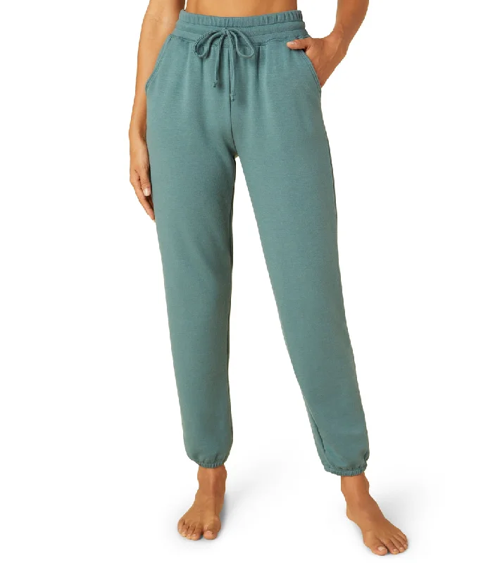 Beyond Yoga Weekend Sweatpant Rainforest Blue