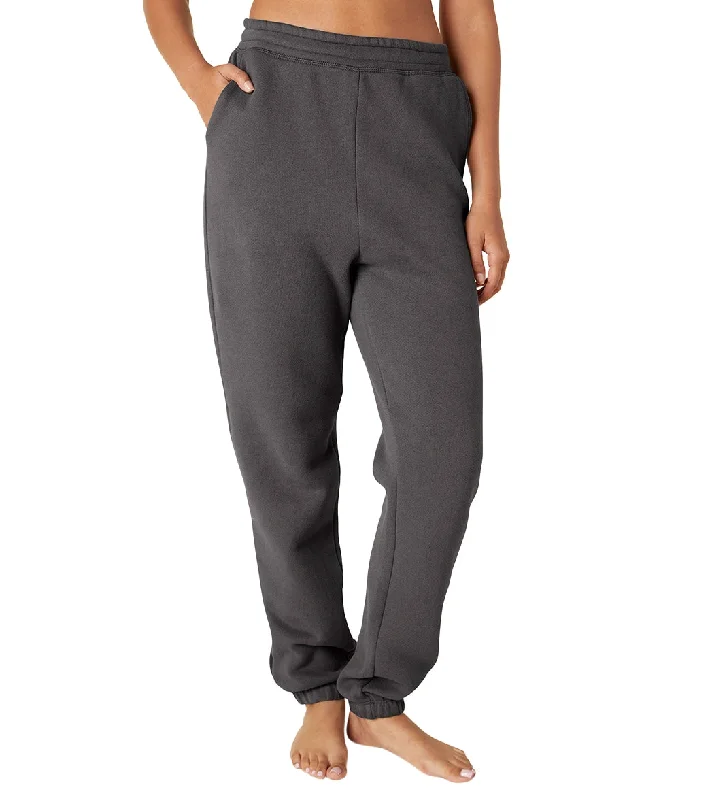 Beyond Yoga WFH Fleece Sweatpant Charcoal