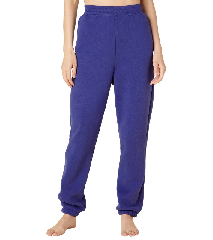 Beyond Yoga WFH Fleece Sweatpant Sapphire Blue