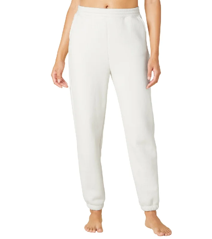 Beyond Yoga WFH Fleece Sweatpant Vintage White