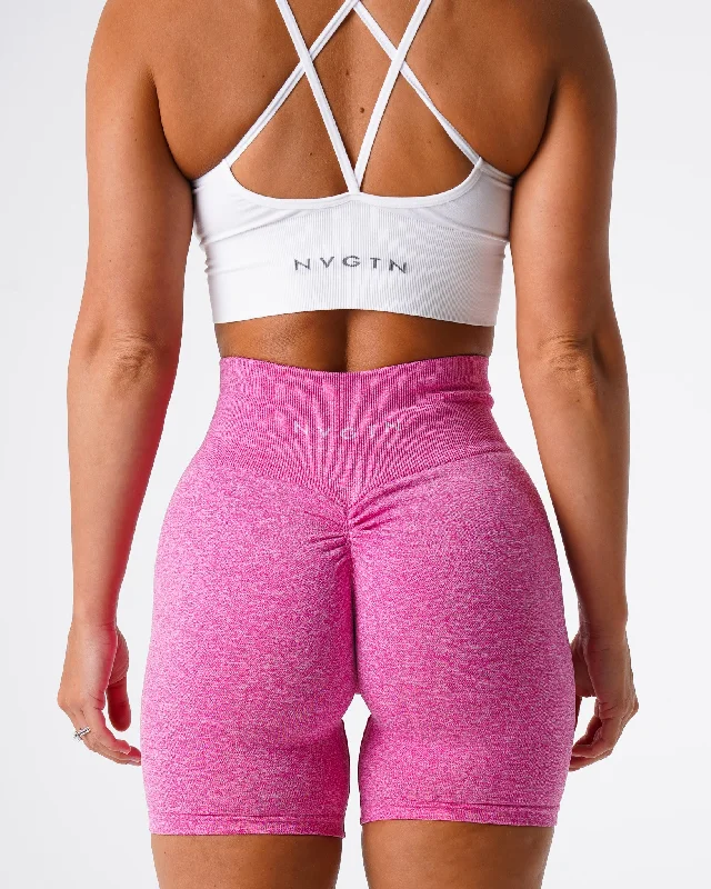 bubble-gum-pink-scrunch-seamless-shorts