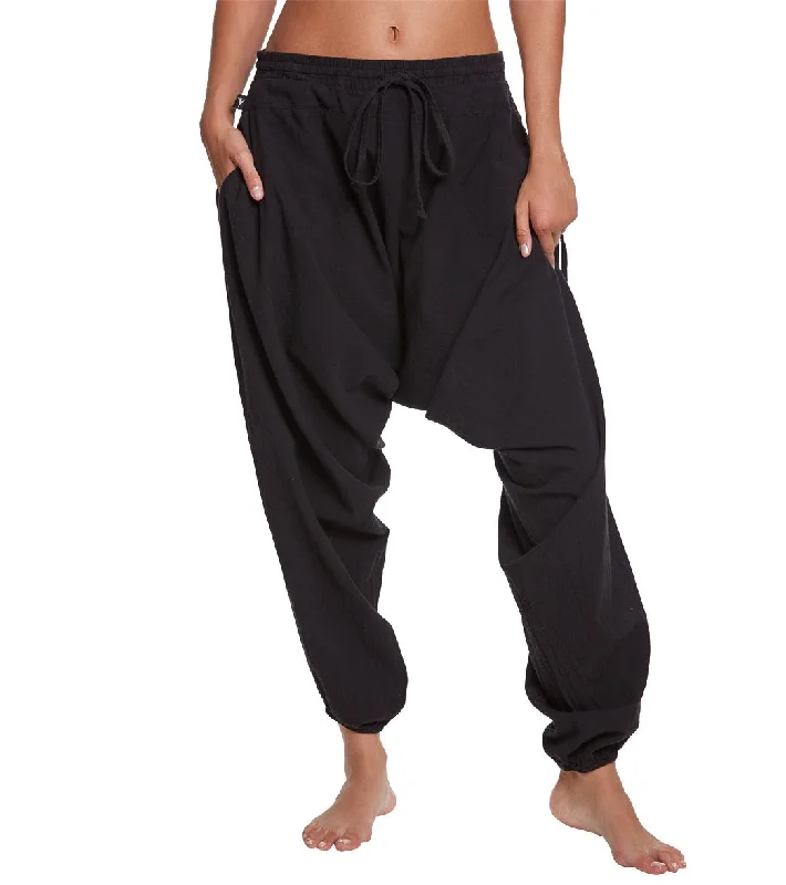 Buddha Pants Savannah Winter Harem Pants Black