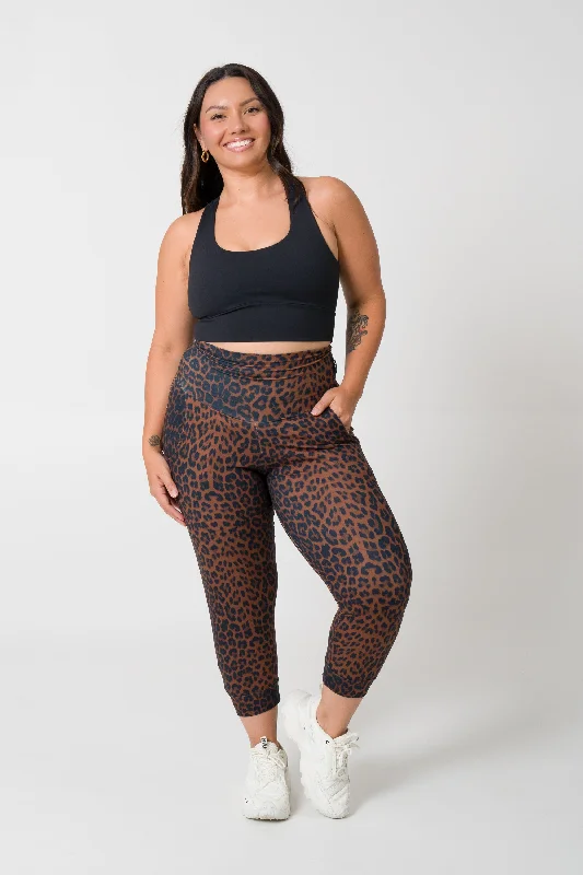 Chocolate Swag Soft To Touch - Jogger Capris W/ Pockets