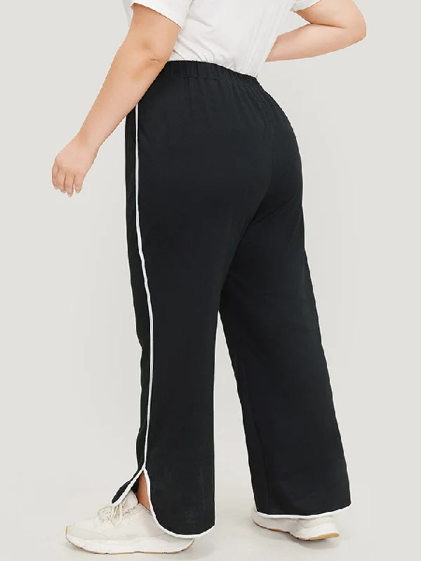 contrast-pocket-seam-detail-split-hem-sweatpants