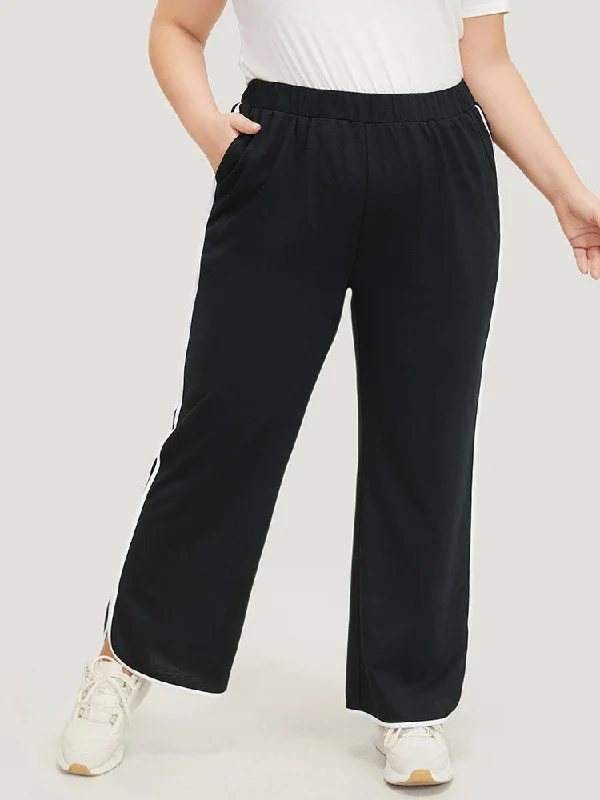 contrast-pocket-seam-detail-split-hem-sweatpants