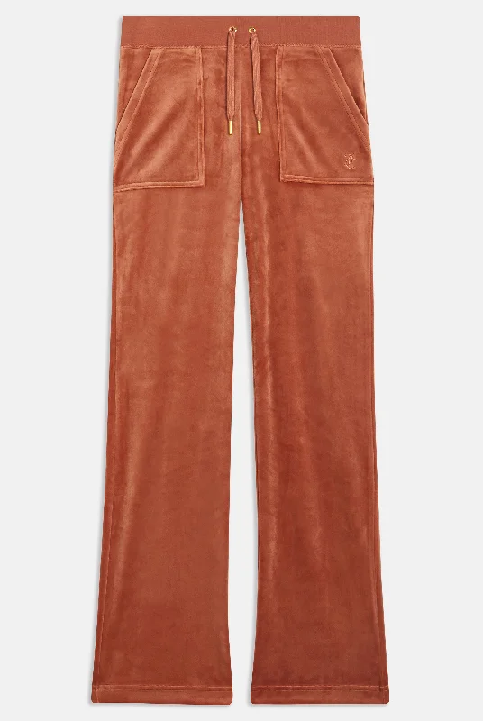 COPPER BROWN/ GOLD CLASSIC VELOUR DEL RAY POCKETED BOTTOMS