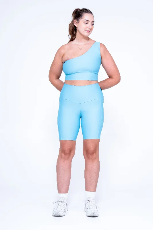 dusty-pale-blue-performance-panel-pocket-high-waisted-long-shorts