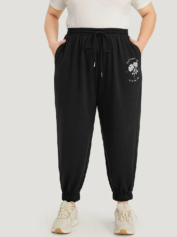 floral-print-drawstring-elastic-waist-pocket-sweatpants