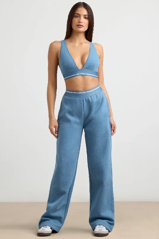 fluid-petite-straight-leg-trousers-steel-blue