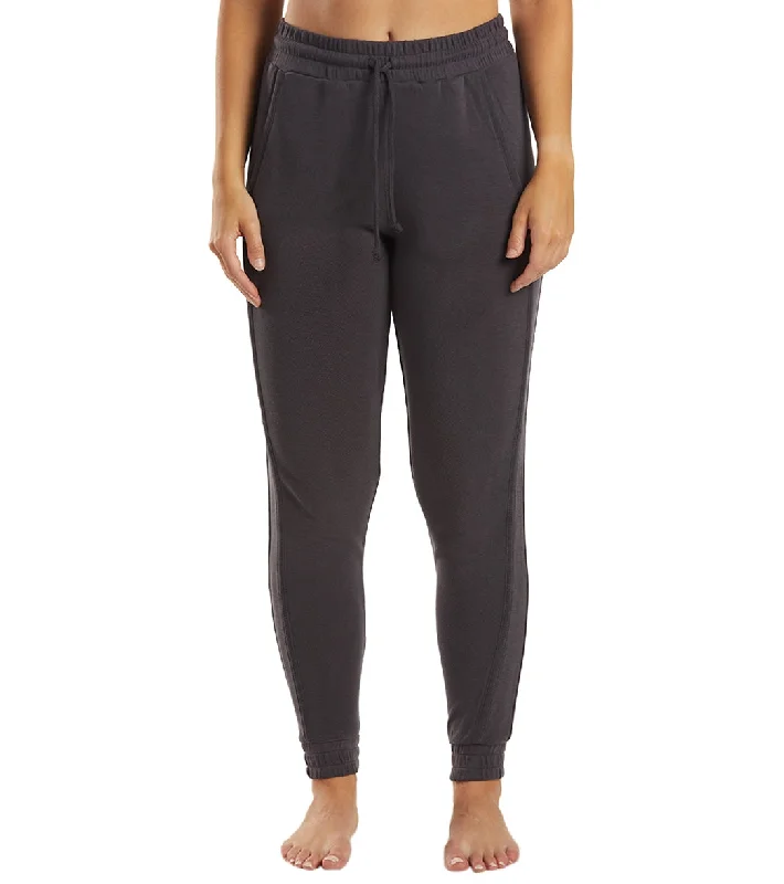 Free People Back Into It Sweatpant Joggers Black