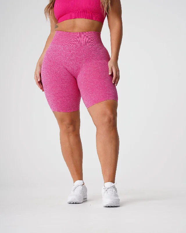 fuchsia-scrunch-seamless-shorts