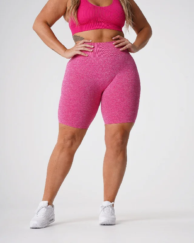 fuchsia-scrunch-seamless-shorts