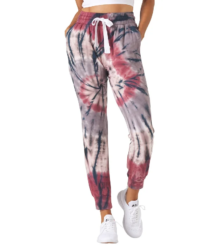 Glyder Halfway Joggers Berry Tie Dye