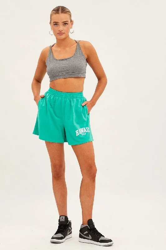 green-elastic-waist-biker-track-shorts-bt12757-f-3