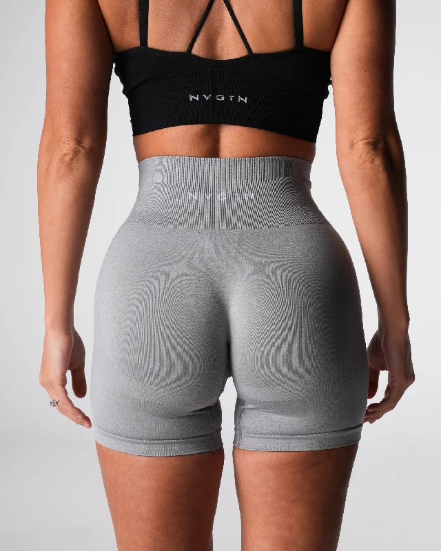 grey-performance-seamless-shorts