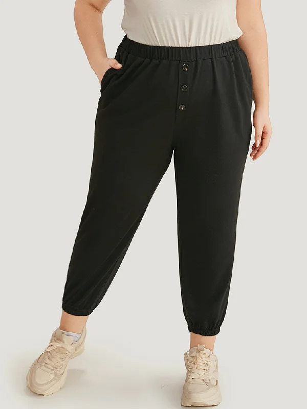 high-rise-button-detail-elastic-waist-sweatpant