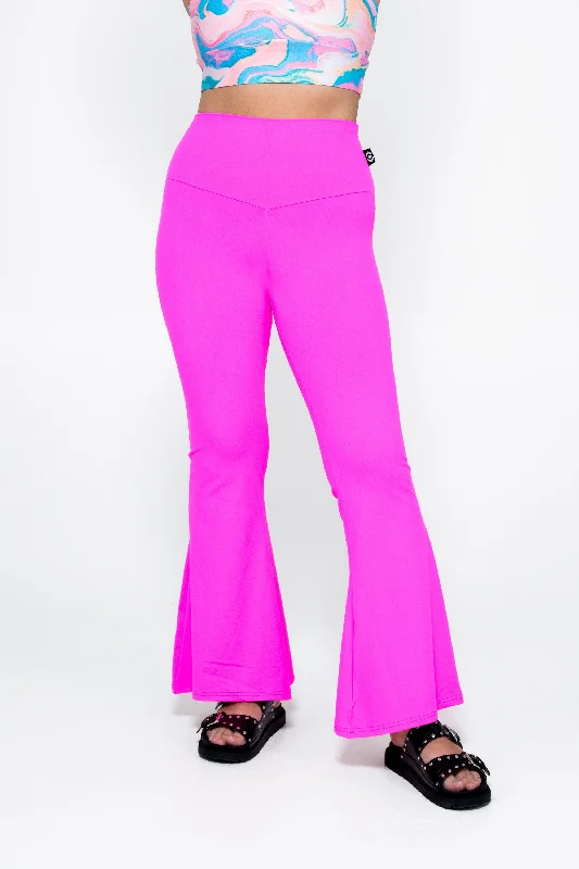 hot-pink-comfy-cotton-high-waisted-bells