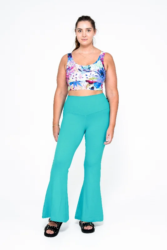 Jade Comfy Cotton - High Waisted Bells