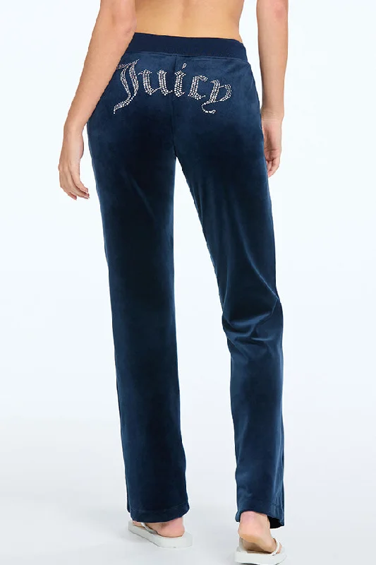 OG Big Bling Velour Track Pants