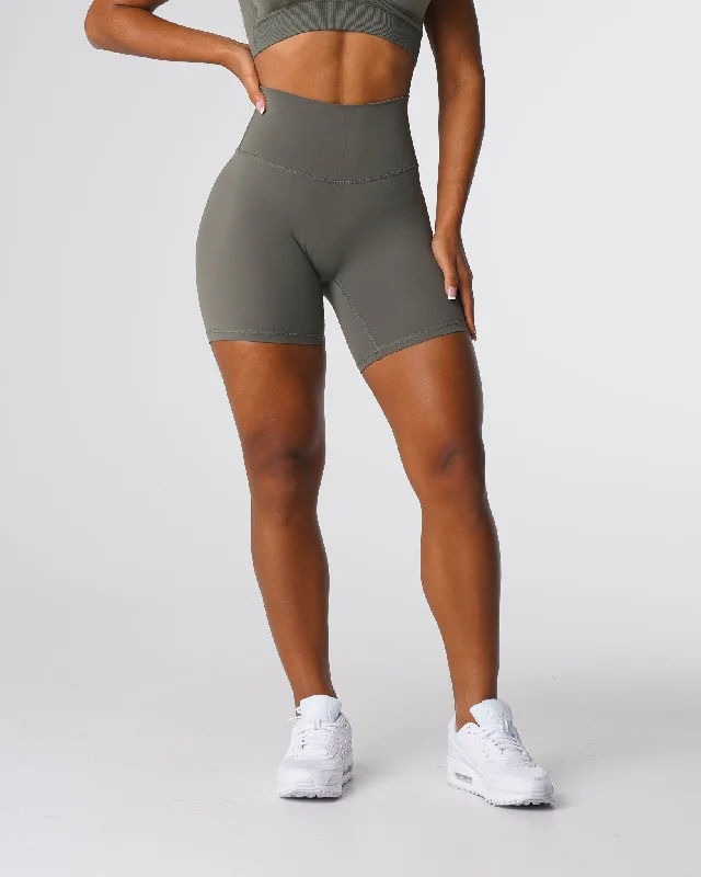 Khaki Green Signature 2.0 Shorts