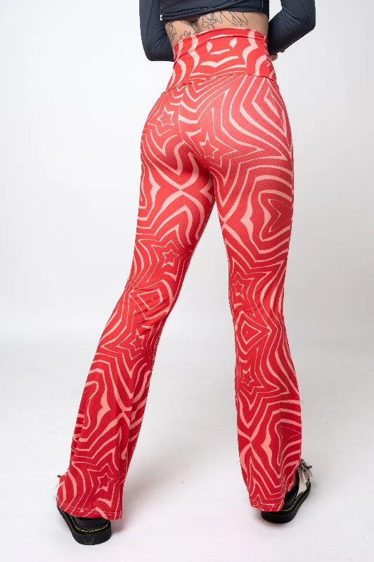 lady-labyrinth-red-soft-to-touch-high-waisted-bootleg-pant