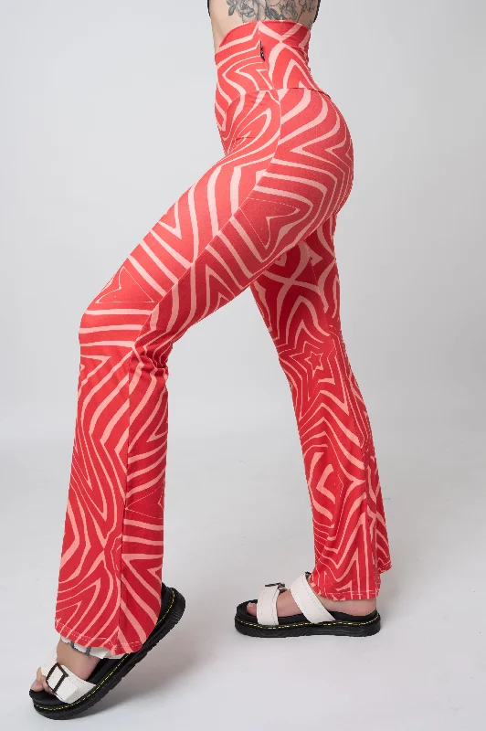 lady-labyrinth-red-soft-to-touch-high-waisted-bootleg-pant