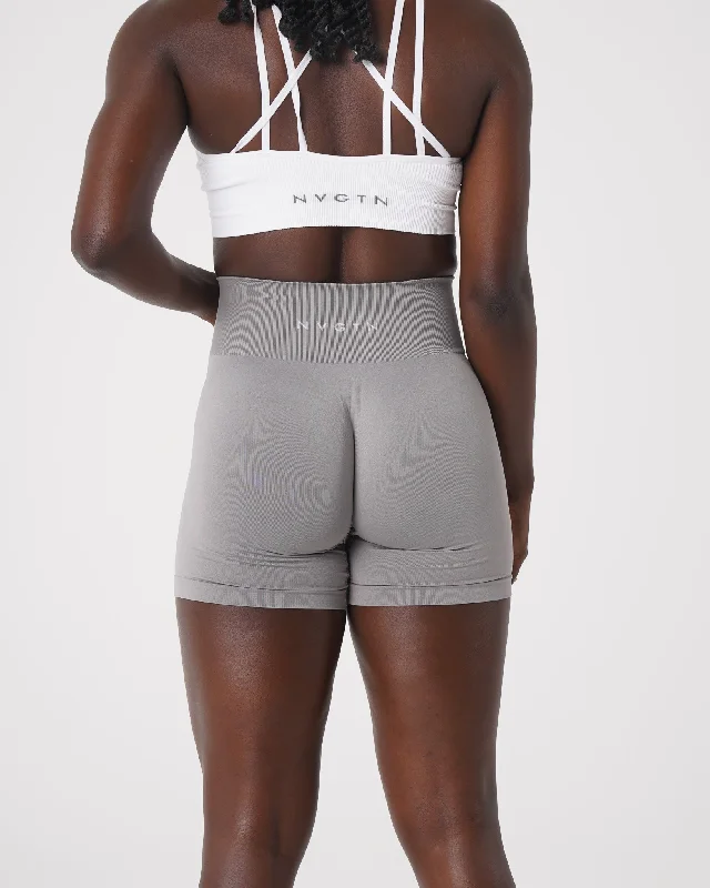 light-grey-solid-seamless-shorts