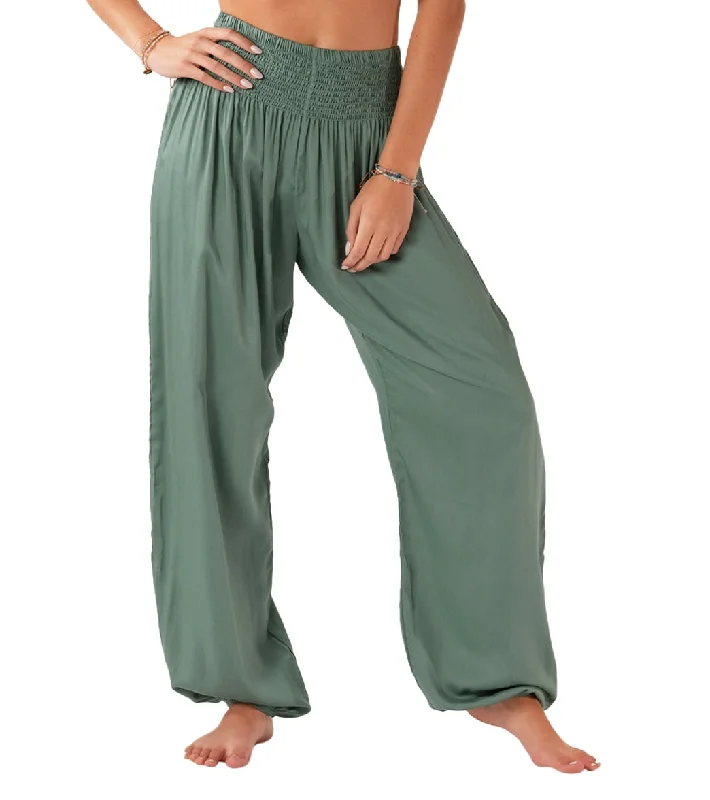 Lotus and Luna Solid Harem Pants