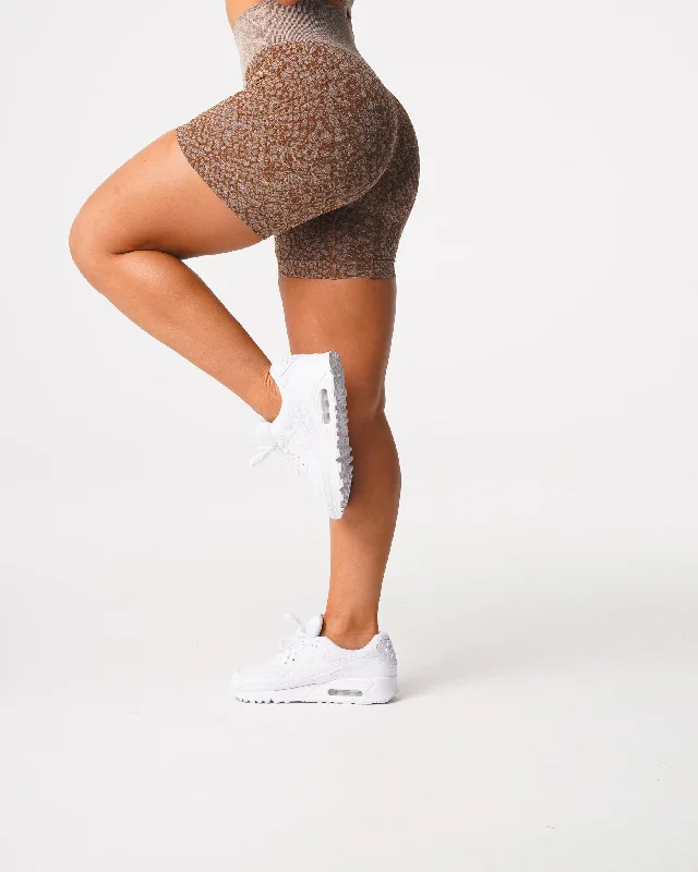 mocha-snakeskin-seamless-shorts