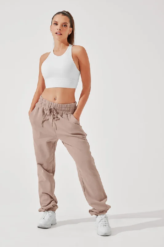 Ooey Gooey Sweatpant - Soft Beige