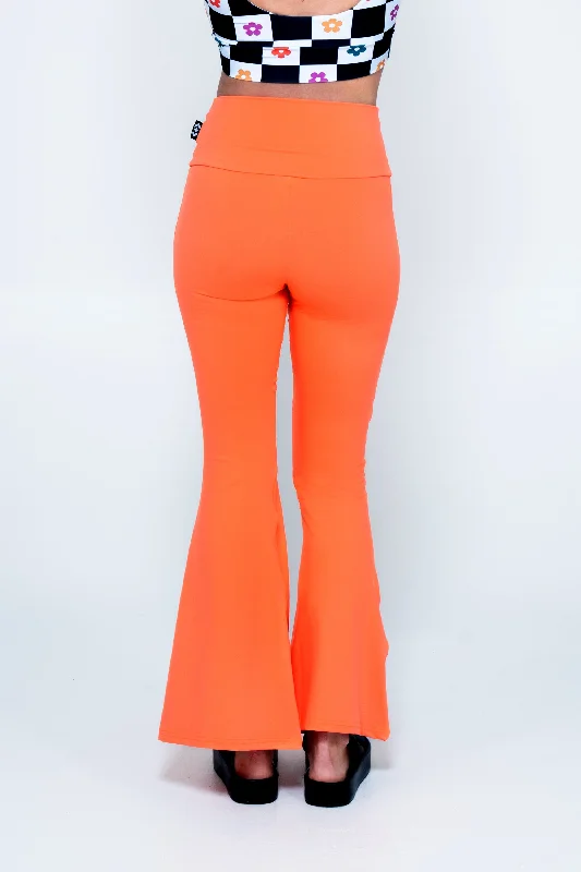 orange-comfy-cotton-high-waisted-bells