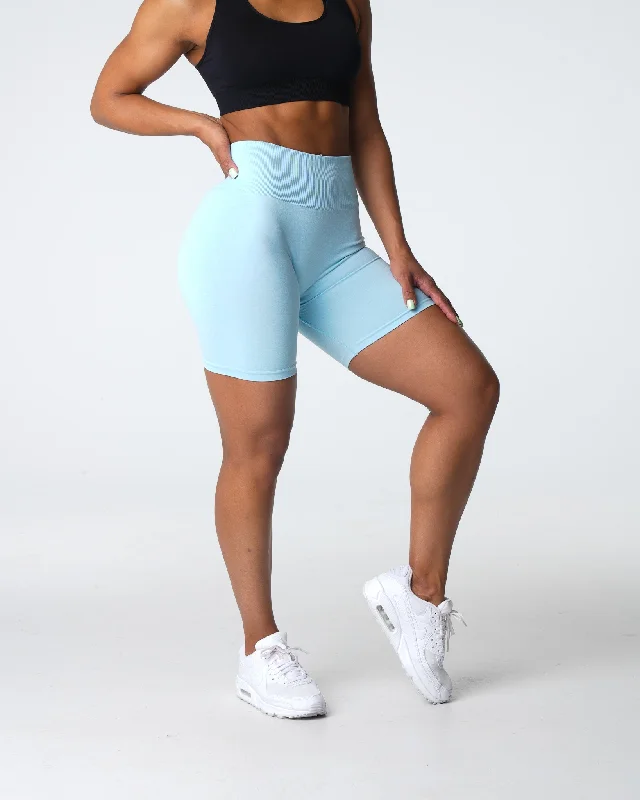 pastel-blue-scrunch-seamless-shorts