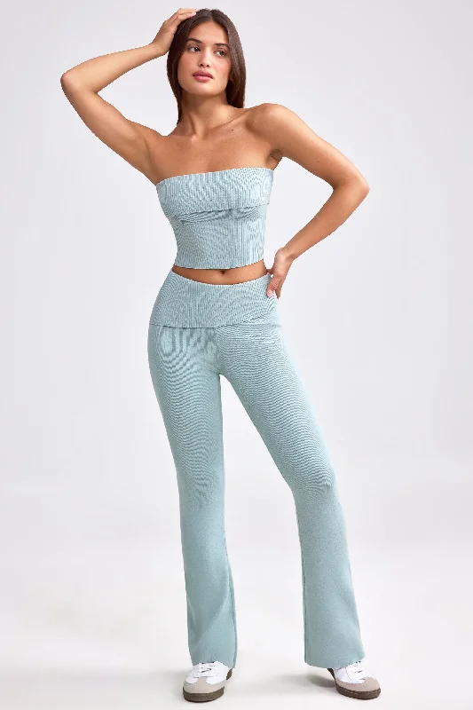 petite-knit-kick-flare-trousers-dusty-teal