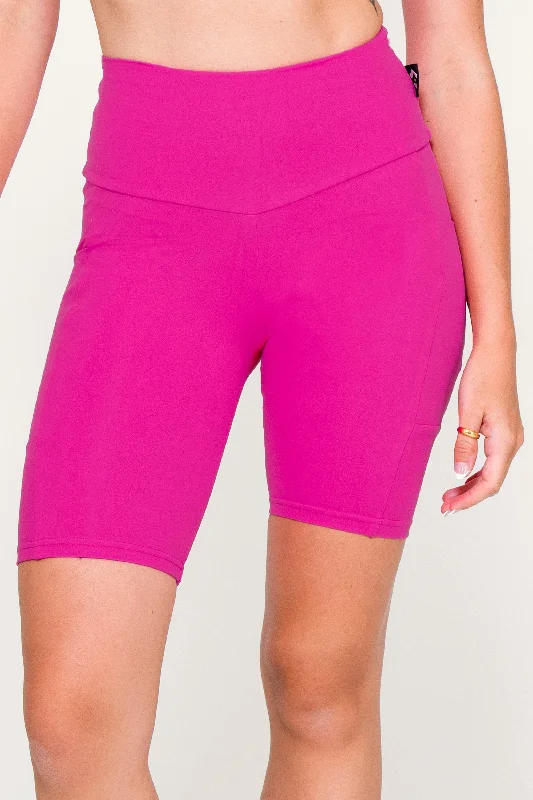 pink-body-contouring-panel-pocket-high-waisted-long-shorts