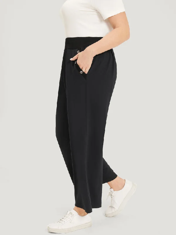 plain-pocket-button-detail-high-rise-sweatpants