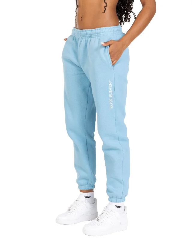 Registered Trackpants - Light Blue