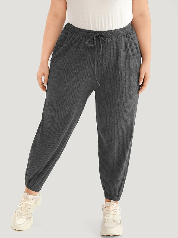 rib-knit-elastic-waist-drawstring-sweatpants