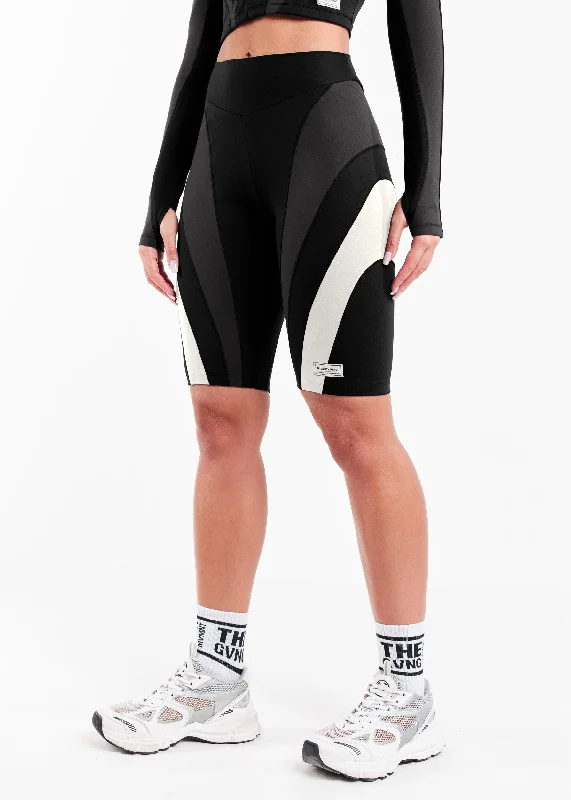 Colorblock Long Softskin100© Biker Shorts