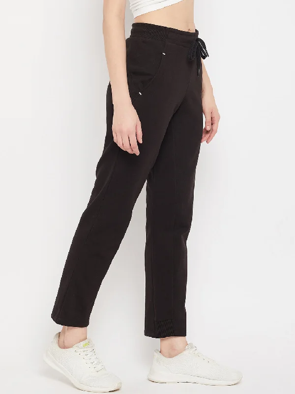 Msecret Mid Rise Black Track Pants