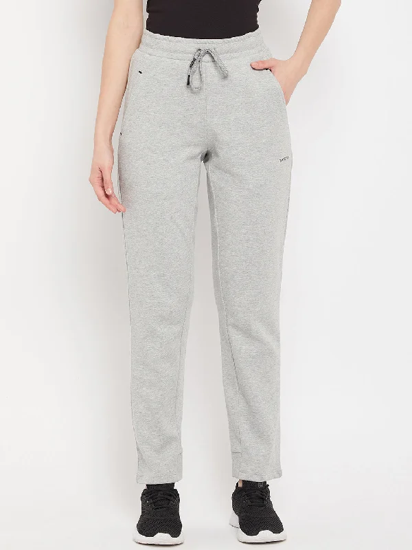 Msecret Logo Print Grey Track Pants