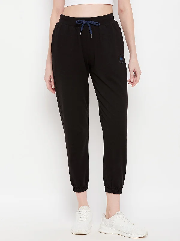 Msecret Drawstring Waist Black Jogger