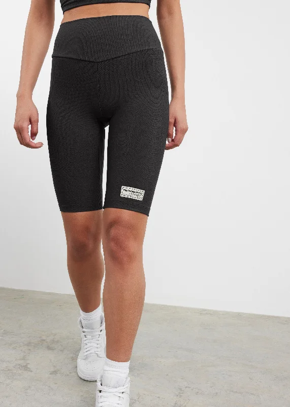 Long Ribbed Softskin100© Biker Shorts