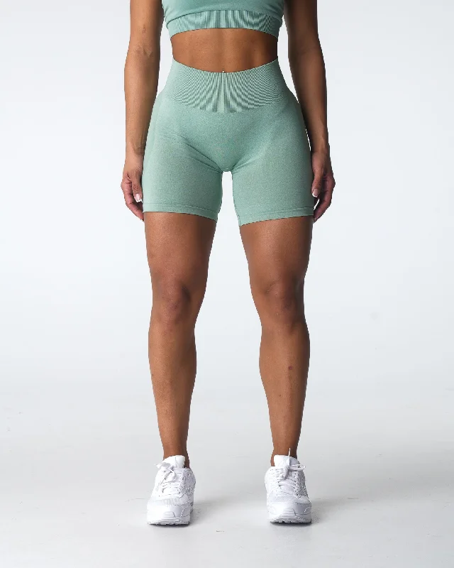 sage-green-contour-seamless-shorts