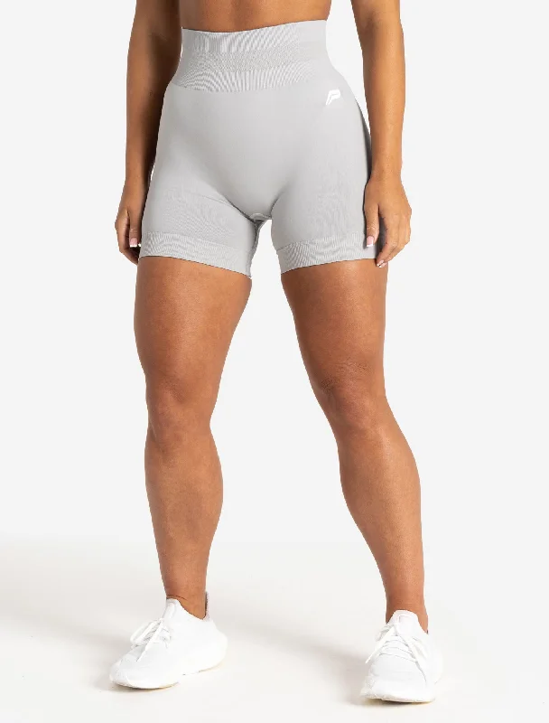 Scrunch Seamless Shorts - Grey